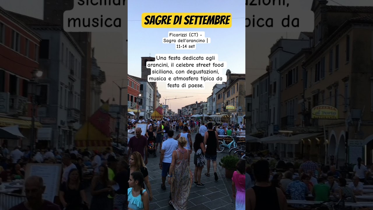 Le sagre di Settembre 