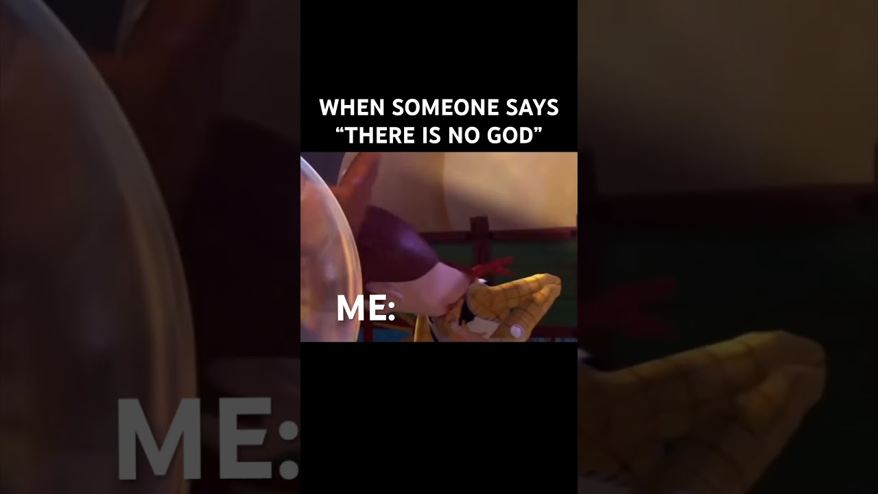 When Someone Says “There Is No God” 😱 