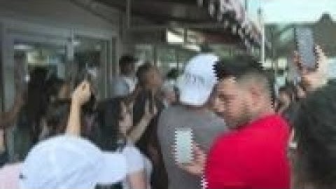 People gather in support for Cuba in Little Havana
