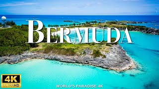 FLYING OVER BERMUDA (4K UHD Version) Ambient Aerial / Drone Film | Nature Relaxation