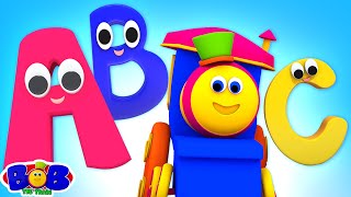 learn alphabets with bob the train more learning videos rhymes