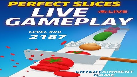 perfect slices 🔪 live gameplay part 17 #shortlive