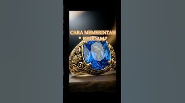 CARA MEMERINTAH KHODAM #ilmubatin #ilmuhikmah #doa #amalan #khodam #misteri #ghoib #mistis #santet