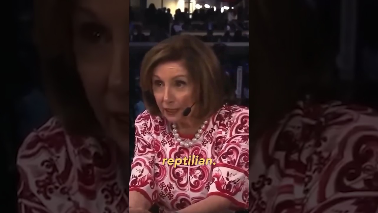 Nancy Pelosi ADMITS She‘s a LIZARD PERSON?! 🐍