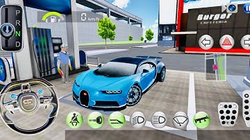 Bugatti vs Train: Unlock New Car - 3D Driving Class #1 Android Gameplay