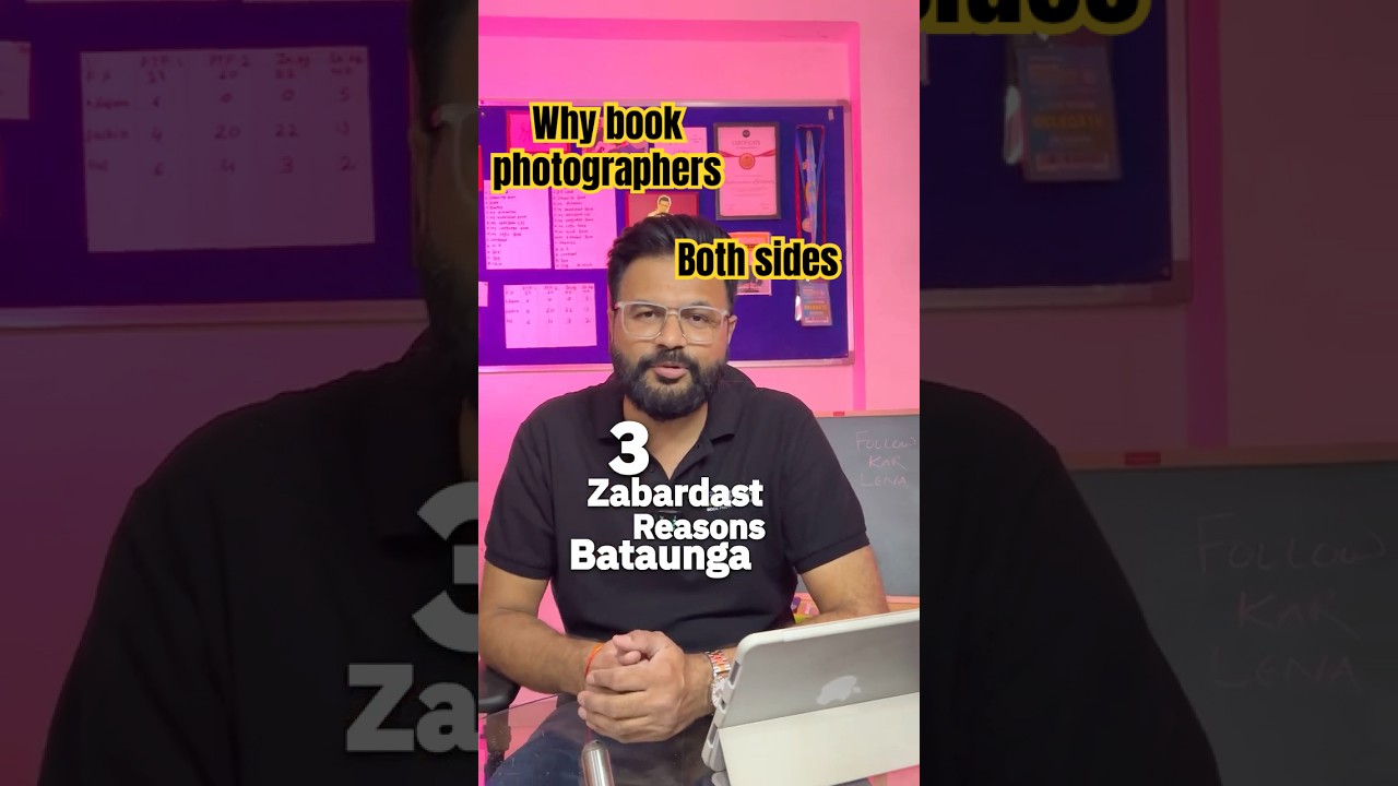 3 reason photographer dono side kiu book kre | tips for booking a photographer