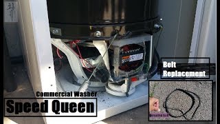 Speed Queen | No Spin/Burn Smell | Replaced The Belt | Commercial Washer