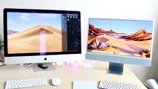 M1 iMac Vs Intel iMac! (Comparison) (Review)