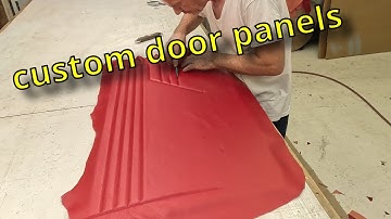Over the fender Garage episode 23 Custom door panels from scratch