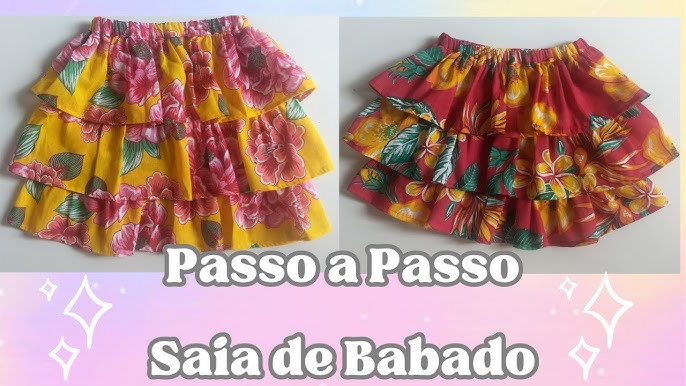 Jardineira Caipira Junina Boneca Rosa Floral Salopete Rodada  Roupa festa  junina, Saia festa junina, Vestido festa junina