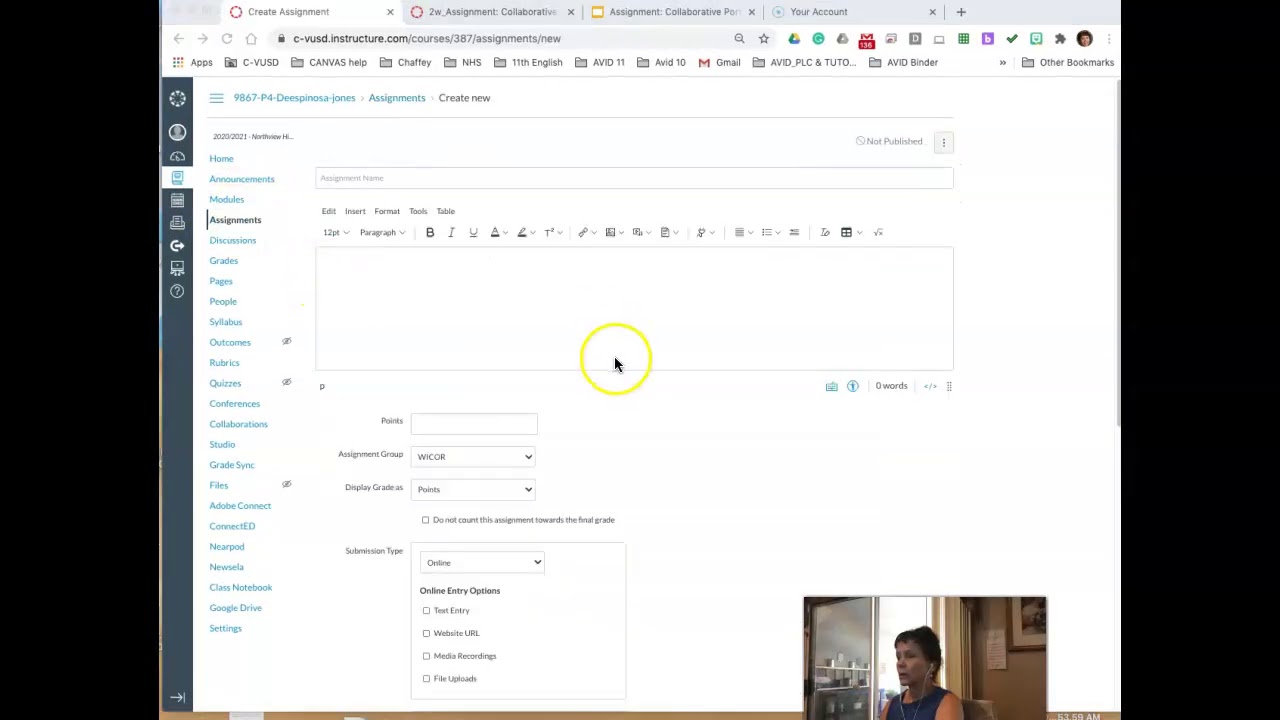 Groups and Group Assignment in Canvas - YouTube