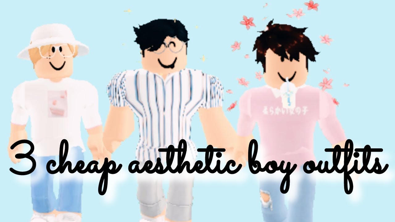 3 Cheap Aesthetic Soft Boy Outfits Roblox Youtube - boy outfits rich roblox avatar boy