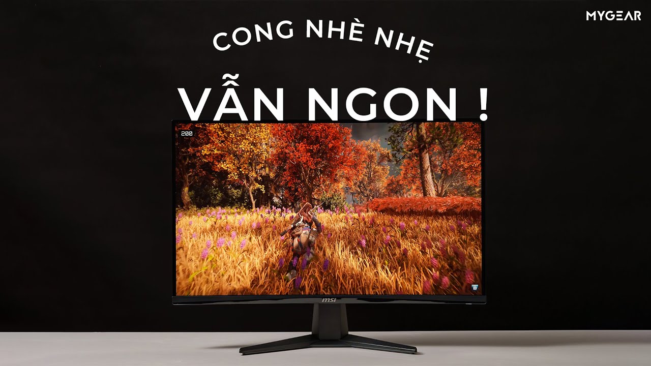 Màn Hình Gaming MSI MAG 276CF E20 27 inch FHD VA 200Hz 0.5ms
