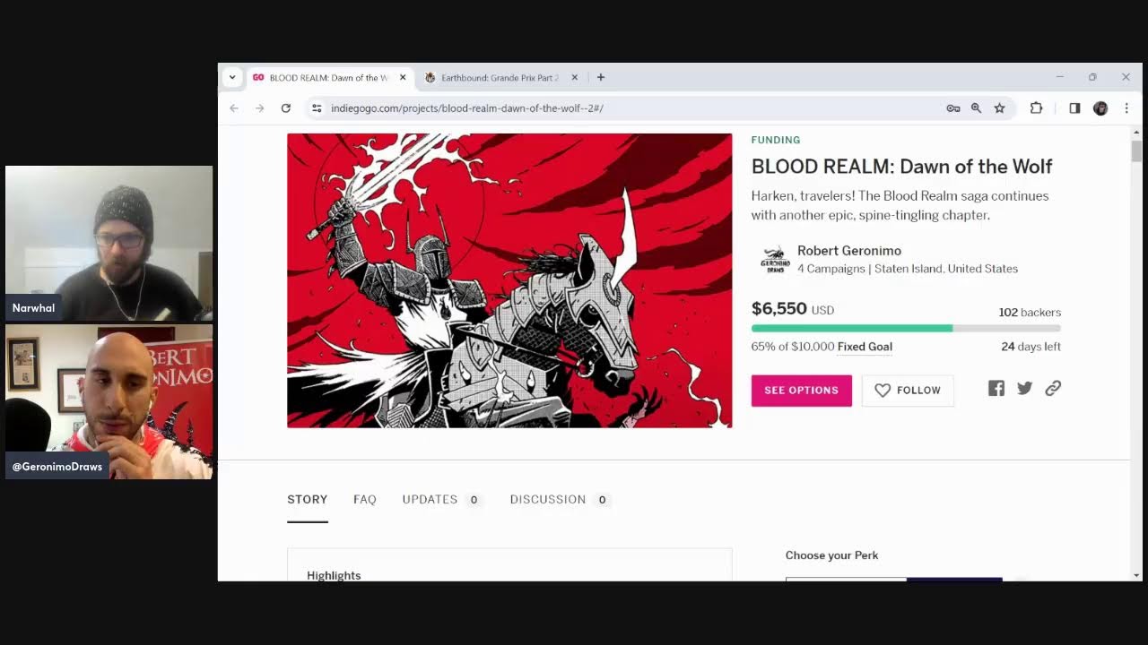 Live with Geronimo Draws