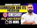 Corrosion & Its Prevention | Engineering Chemistry | ALL UNIVERSITY | Pradeep Giri Sir