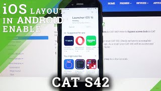 How to Apply Apple Layout in Cat S42 - Download iOS Launcher screenshot 4