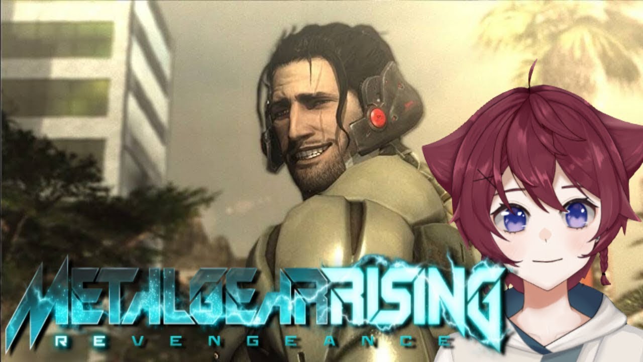 🩳Metal Gear Rising: Revengeance🩳robot cyborg man wacky sword