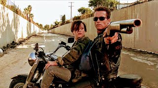 أرنولد شوارزنيجر مطاردة الرجل الألي فيلم • المدمر 2 : يوم الحساب • Terminator 2 judgment day ᴴᴰ