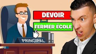 JE SUIS LE PIRE DIRECTEUR D'ÉCOLE.. (fermée à cause de moi)