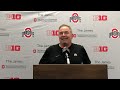 Ohio State OC Kevin Wilson talks Cade Stover, TE development and offensive potential
