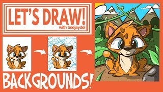 Let's Draw! Episode 18: How To Draw Backgrounds