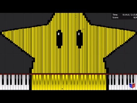 Dark MIDI - SUPER MARIO BROS STARMAN THEME