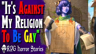 He Wants His “God-Given Right” to Be Homophobic in D&D - RPG Horror Stories