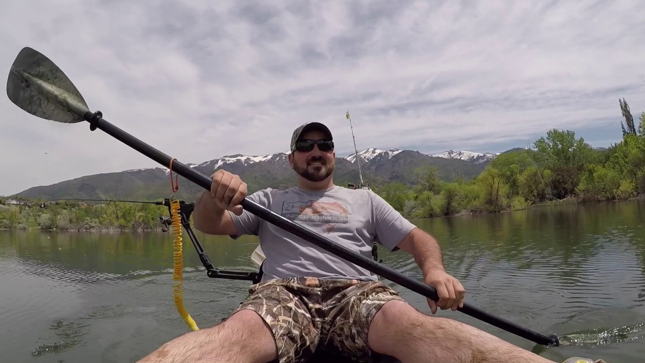 MY SONS FIRST FISH!!! Kayak Fishing Utah Mothers Day 2017 YouTube