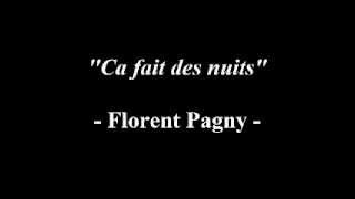 Ca fait des nuits - Florent Pagny chords