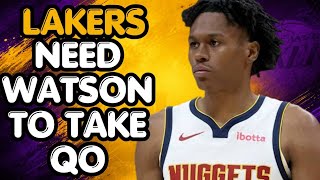 LAKERS NEED PEYTON WATSON TO TAKE QUALIFYING OFFER 