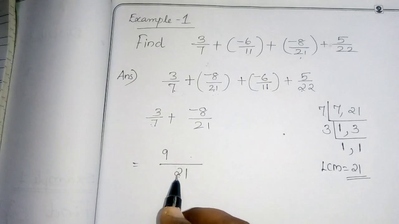 Class 8 : Example 1 : page no 9 - YouTube