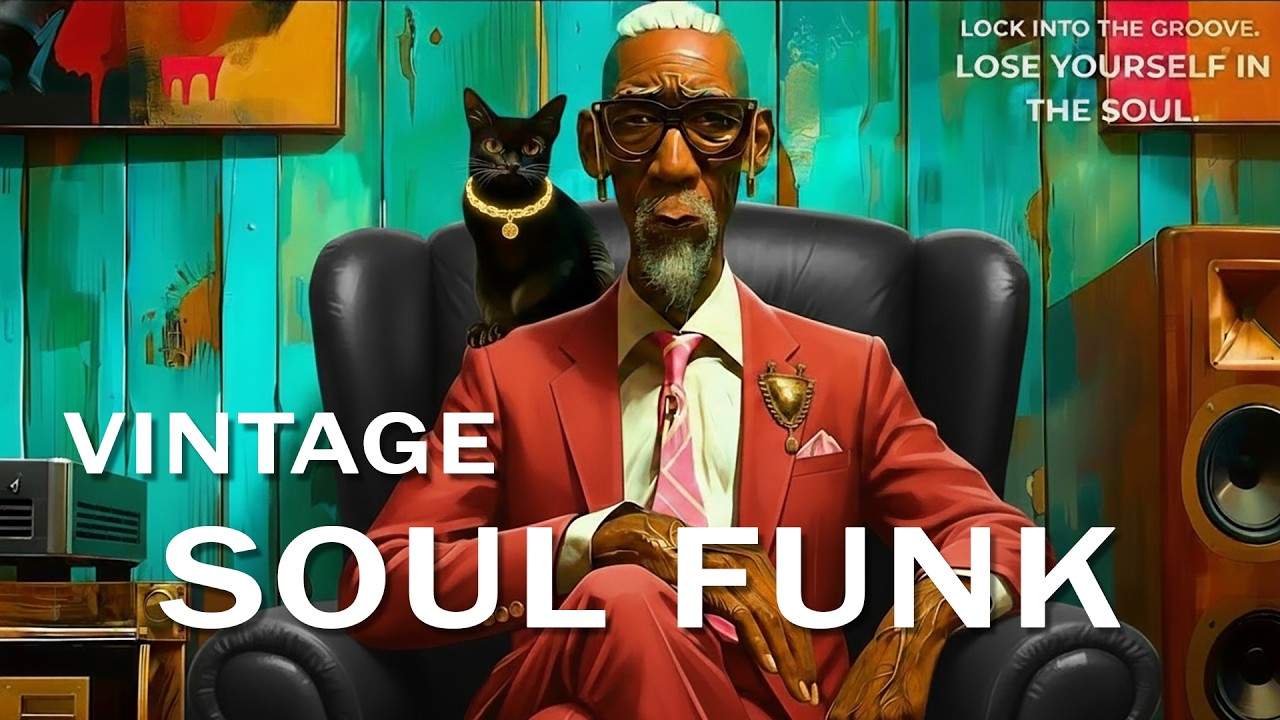 Vintage Soul Funk Groove 🎷 Retro Soul Music | Smooth Funky Vibes & Old School Energy