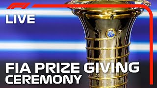 LIVE: 2021 FIA Prize-Giving Ceremony