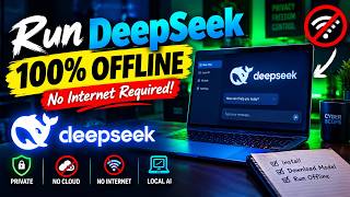 Run DeepSeek 100% Offline — No Internet Required! #deepseek  #offlineapp#AI#artificialintelligence screenshot 5