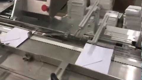 TCJ-ZD400 Greeting card / note book /envelopes, brochures wrapping machine