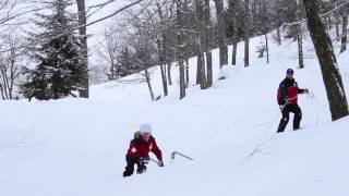 Ski Patrollers, Skiing & Toboggan Work