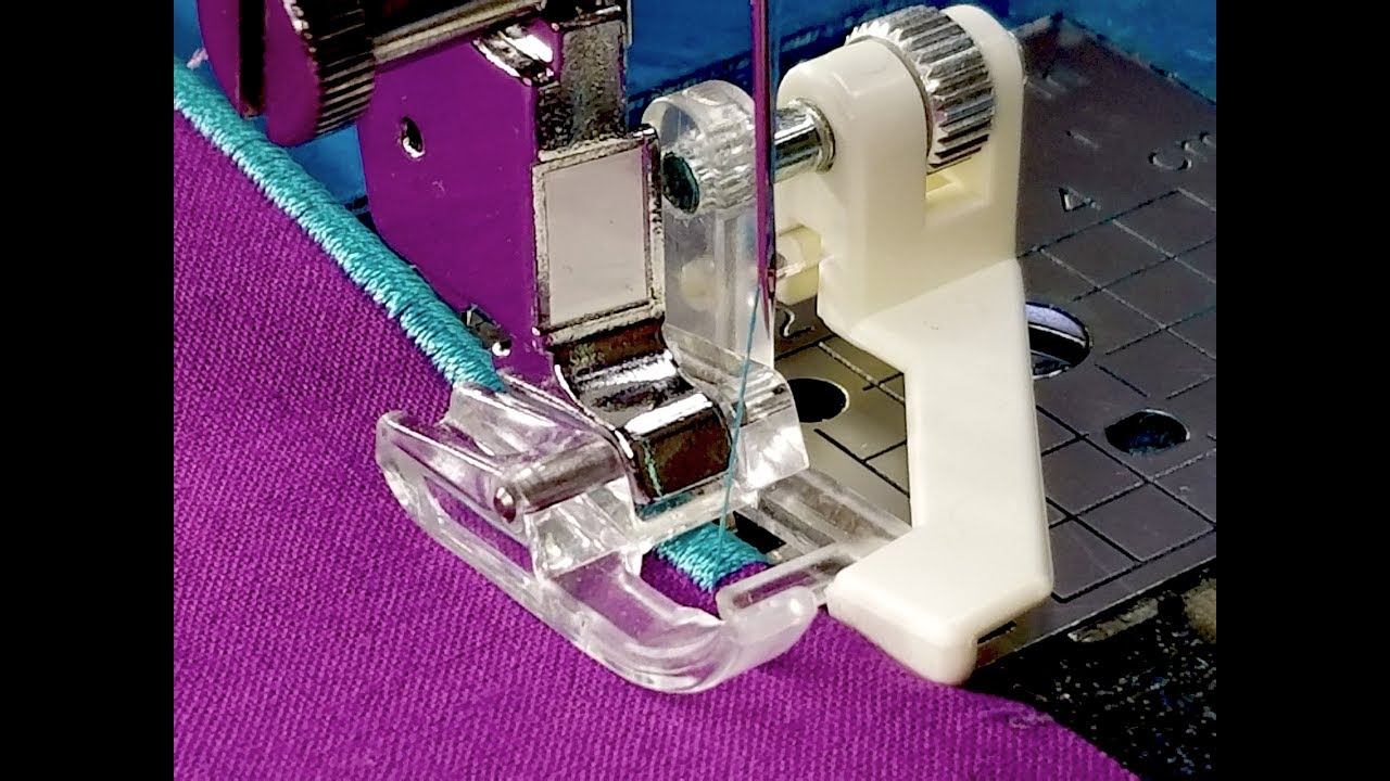 Satin Stitch Presser Foot : 4 types for perfect satin stitching - SewGuide