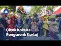 27. Uluslararası Bayındır Çiçek Festivali Renkli Kortejle Başladı