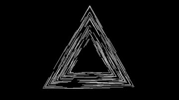 Line on triangle. Draw by openFrameworks
