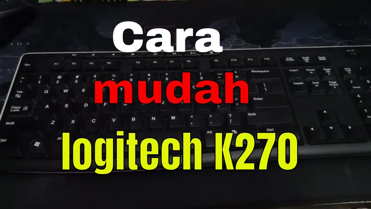 DIY servis keyboard logitech k270 YouTube