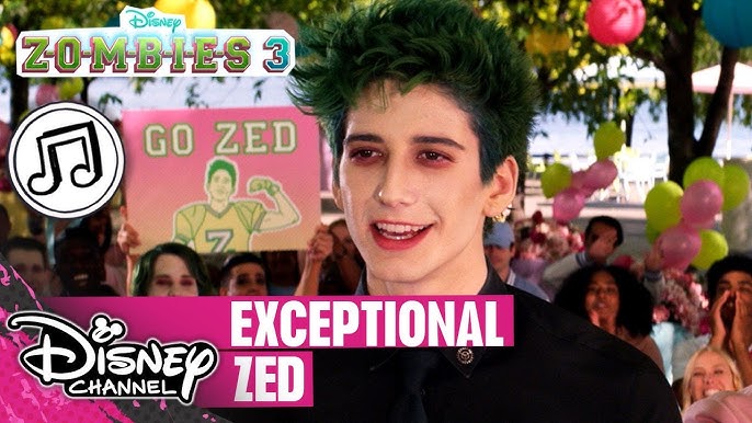 Exceptional Zed - Elenco de ZOMBIES 3 #disneyzombies #zombies3 #miloma