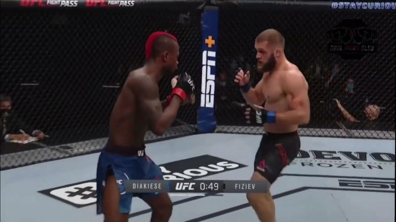 Rafael "Ataman" Fiziev vs Marc "Bonecrusher" Diakiese Highlights