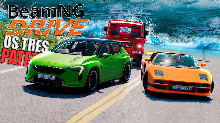 Escapando de INUNDAÇÃO EXTREMA Multiplayer em BeamNG Drive com Mods Online