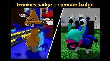 Roblox:"Bambi Oc Rp" TROOXIES BADGE + SUMMER BADGE