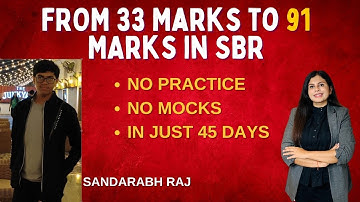 How to get a Rank in ACCA? | SBR Topper Sandarbh Raj Reveals His Secrets