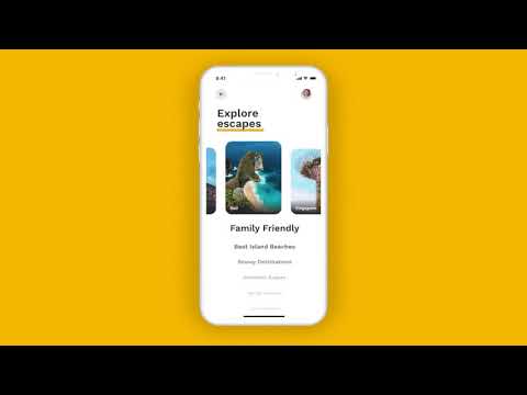Travel App UI