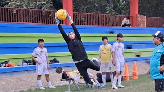 Rutina de entrenamiento de porteros de fútbol