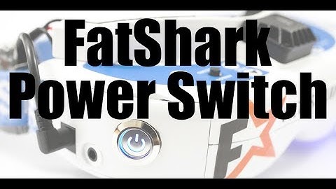 FatShark Power Switch Mod