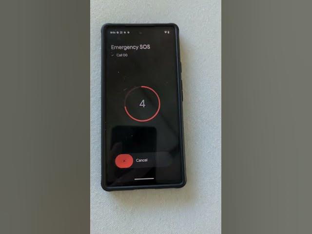 Google Pixel Emergency Call Sound