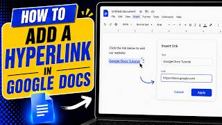 How to Add a Hyperlink in Google Docs [ step-by-step guide ]